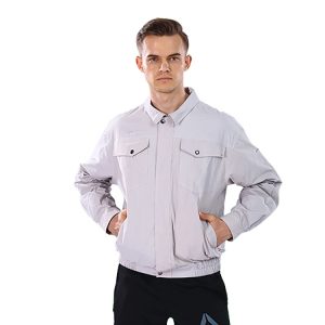 2021 New Design Summer Workwear Cooling Jacket White