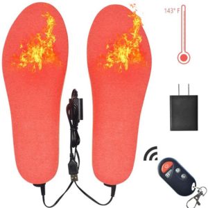 3.7V Winter Lithium Battery Powered Heated Insole Thermal Boot Pads Heated Insoles