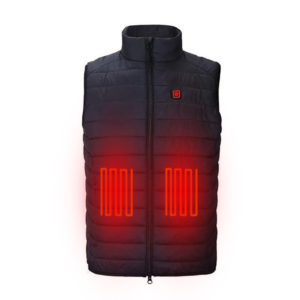 Wholesale 2019 Winter vest Rechargeable Battery Heated Mens Vest warming heated vest