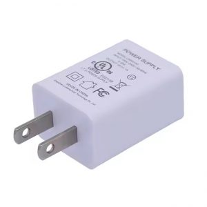 Input Voltage 100-240V Portable AC DC Output Current 5V 1A 2A Adapter Wall Charger PSE Certified